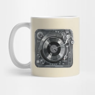 Turntable (Gray Colorway) Analog / Music Mug